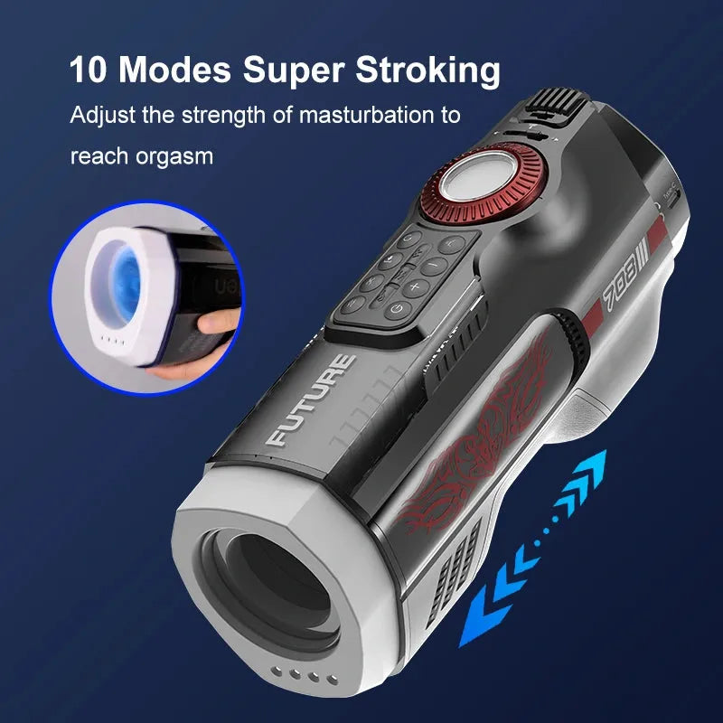 Leten 708 Future Pro 男用自慰器 - 图腾版