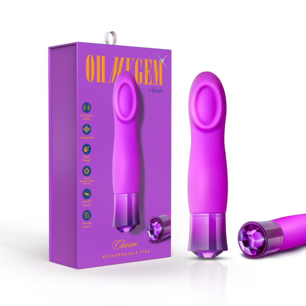 Blush Charm 5,5-Zoll-wärmender G-Punkt-Vibrator