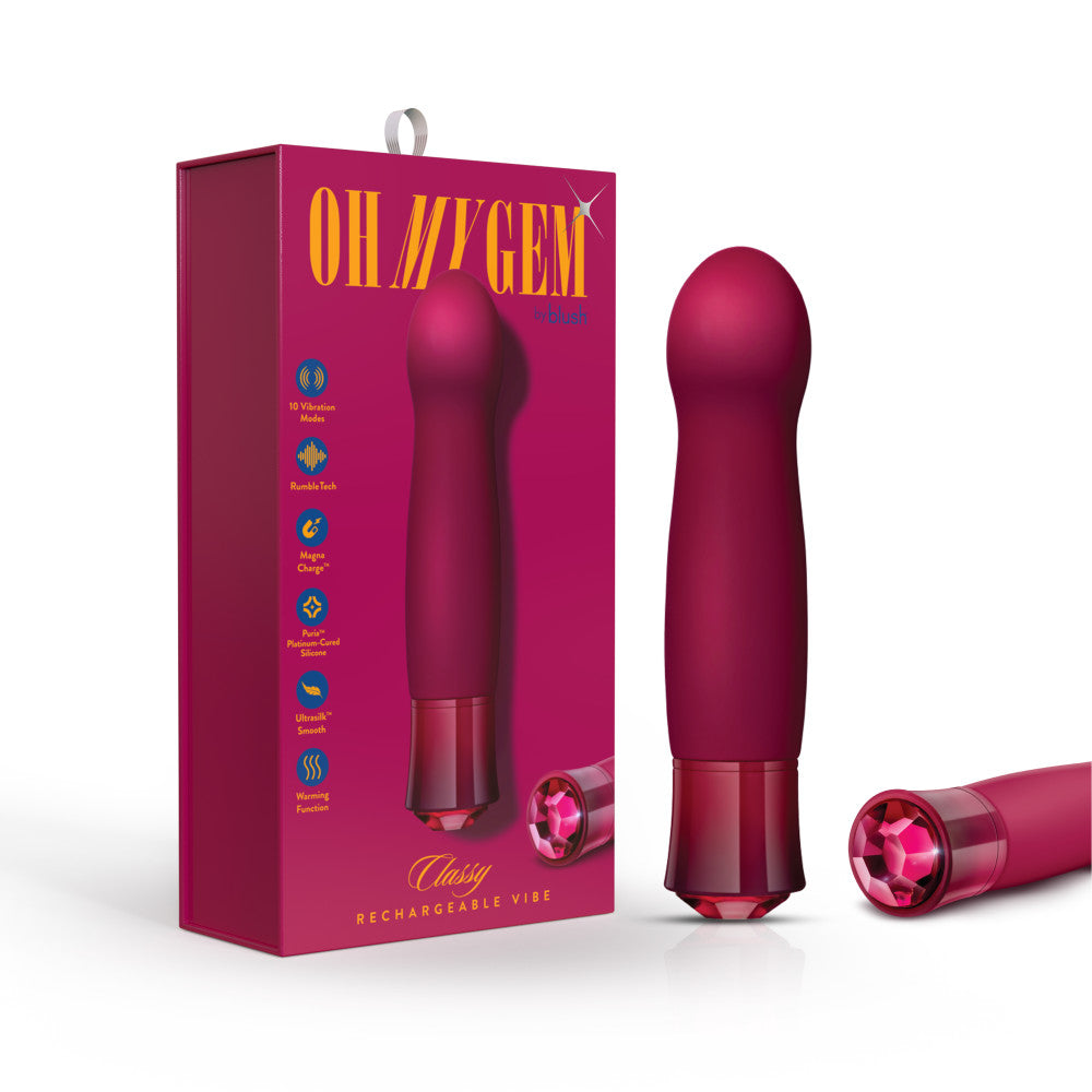Blush Classy 5,5-Zoll-Wärme-G-Pot-Vibrato