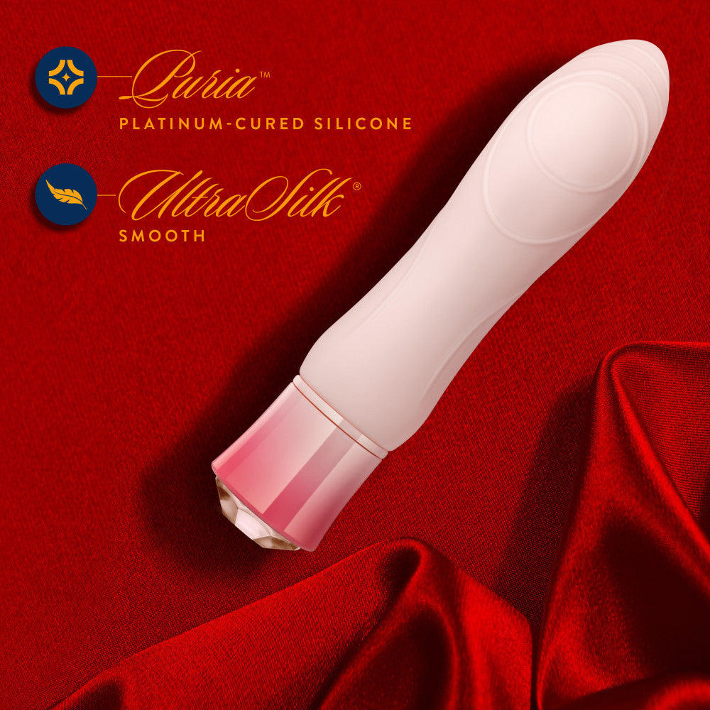Blush Eleganter 5,5-Zoll-G-Punkt-Vibrator mit Wärmefunktion