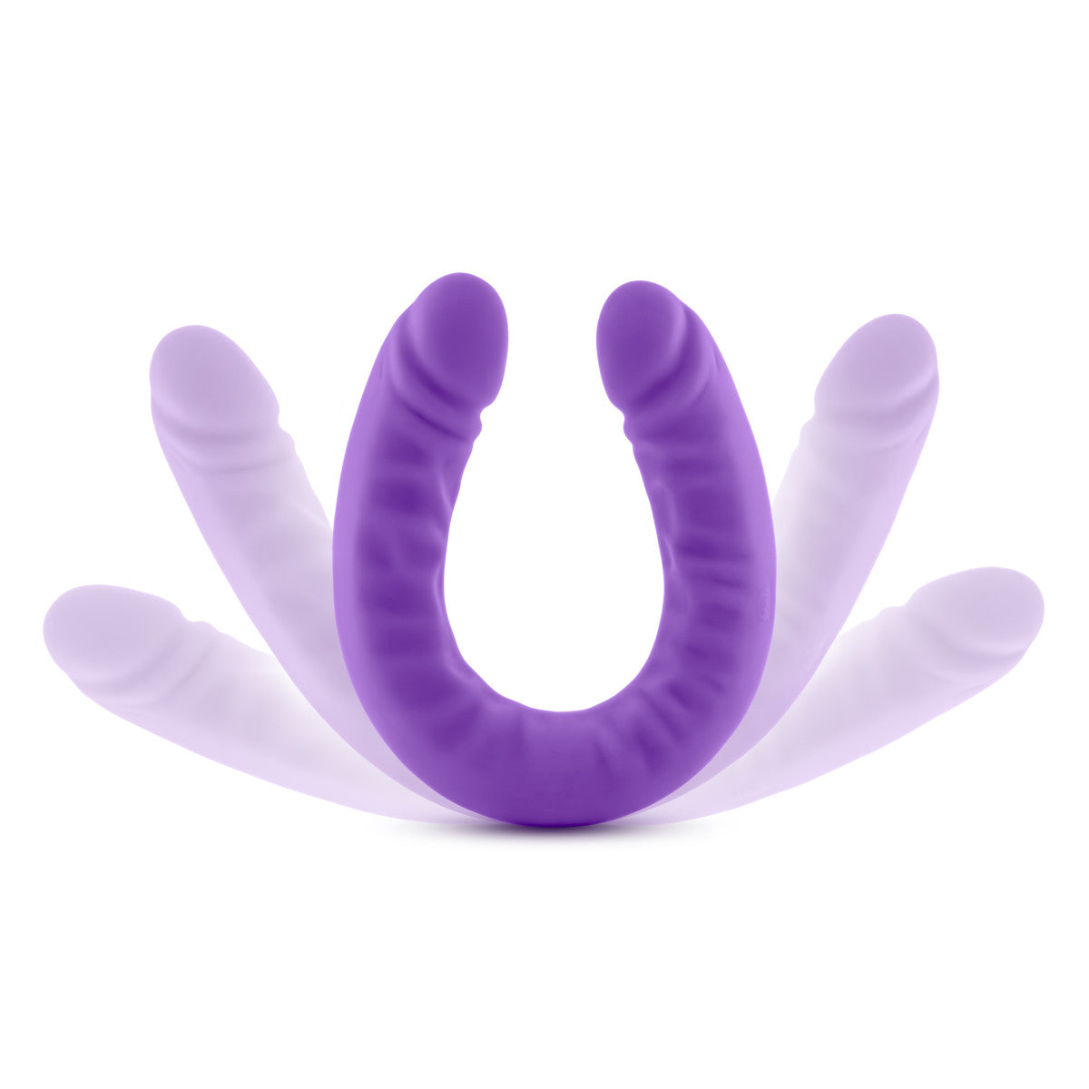 Blush Ruse 18-Zoll-G-Punkt-Doppeldildo in Lila