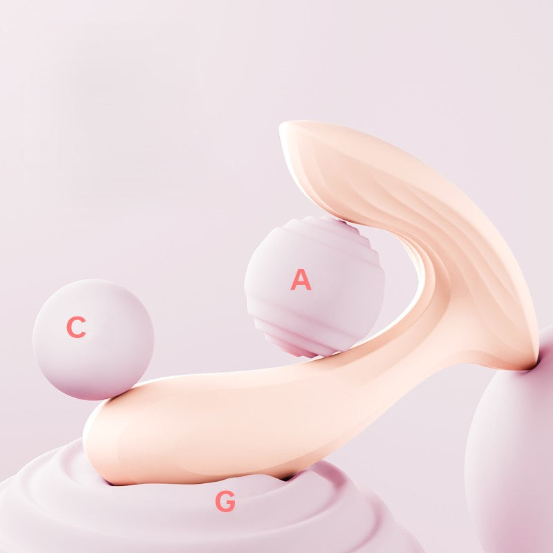 SVAKOM Erica Tragbarer Klitoris- und G-Punkt-Vibrator App-gesteuert