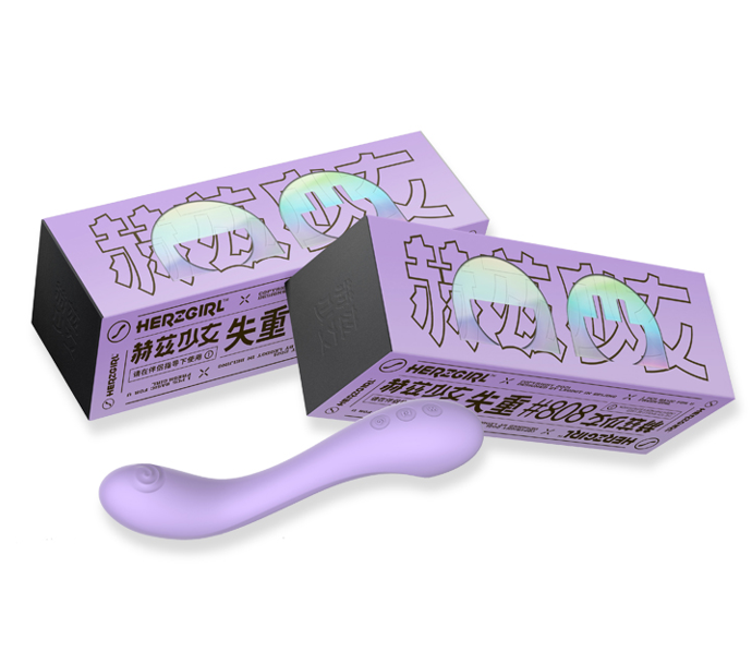 HERZGIRL Weightless 808 Wärmender, schwingender G-Punkt-Vibrator