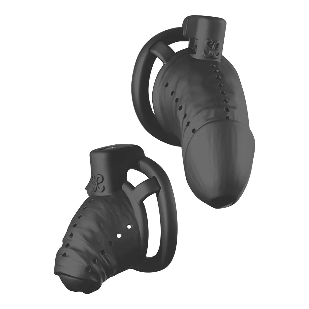 LOCKINK Sevanda Black Wiener 3D-gedruckter Keuschheitskäfig