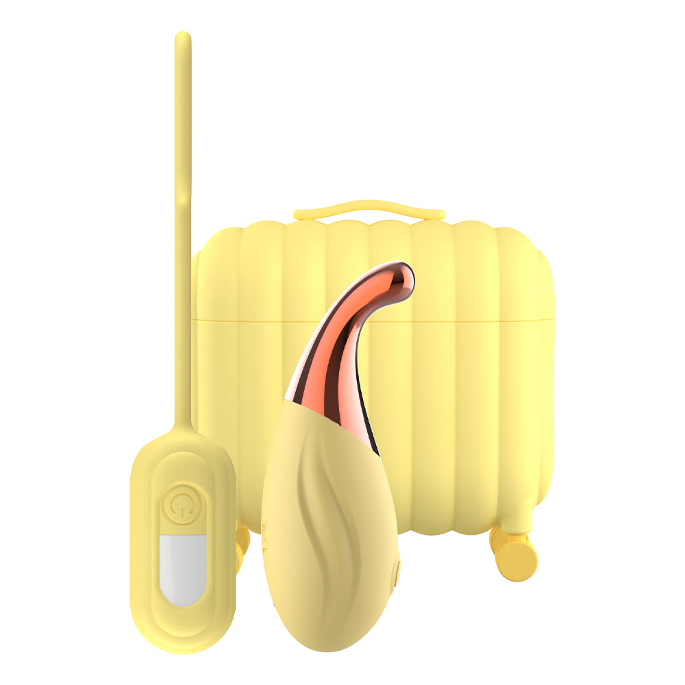 SHEYAY AirPod G点高潮笔和App控制的振动蛋套装
