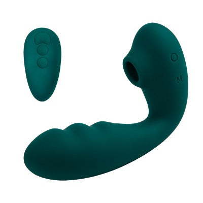 Tara G-Spot & Clitoral Suction Vibrator Remote Controlled