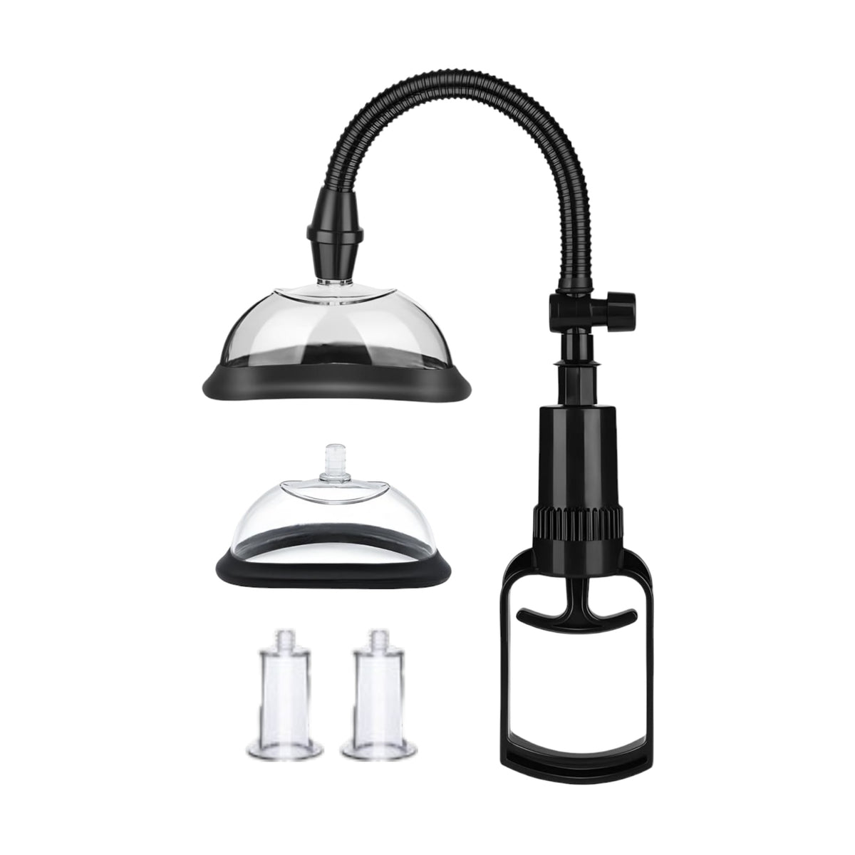 Black Vacuum Pussy & Nipple Pump Kit
