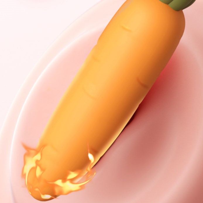let'sspring Carrot Bunny Clit Sucking & G-Spot Vibrator
