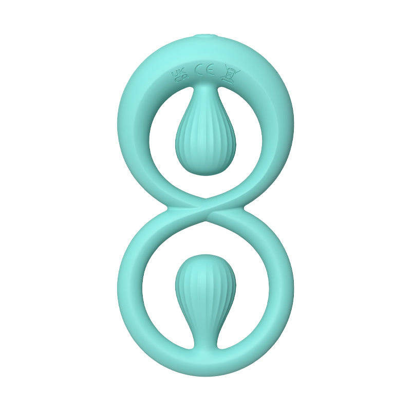 Dual Stimulation Clit Vibrating Cock Ring Remote & App Controlled