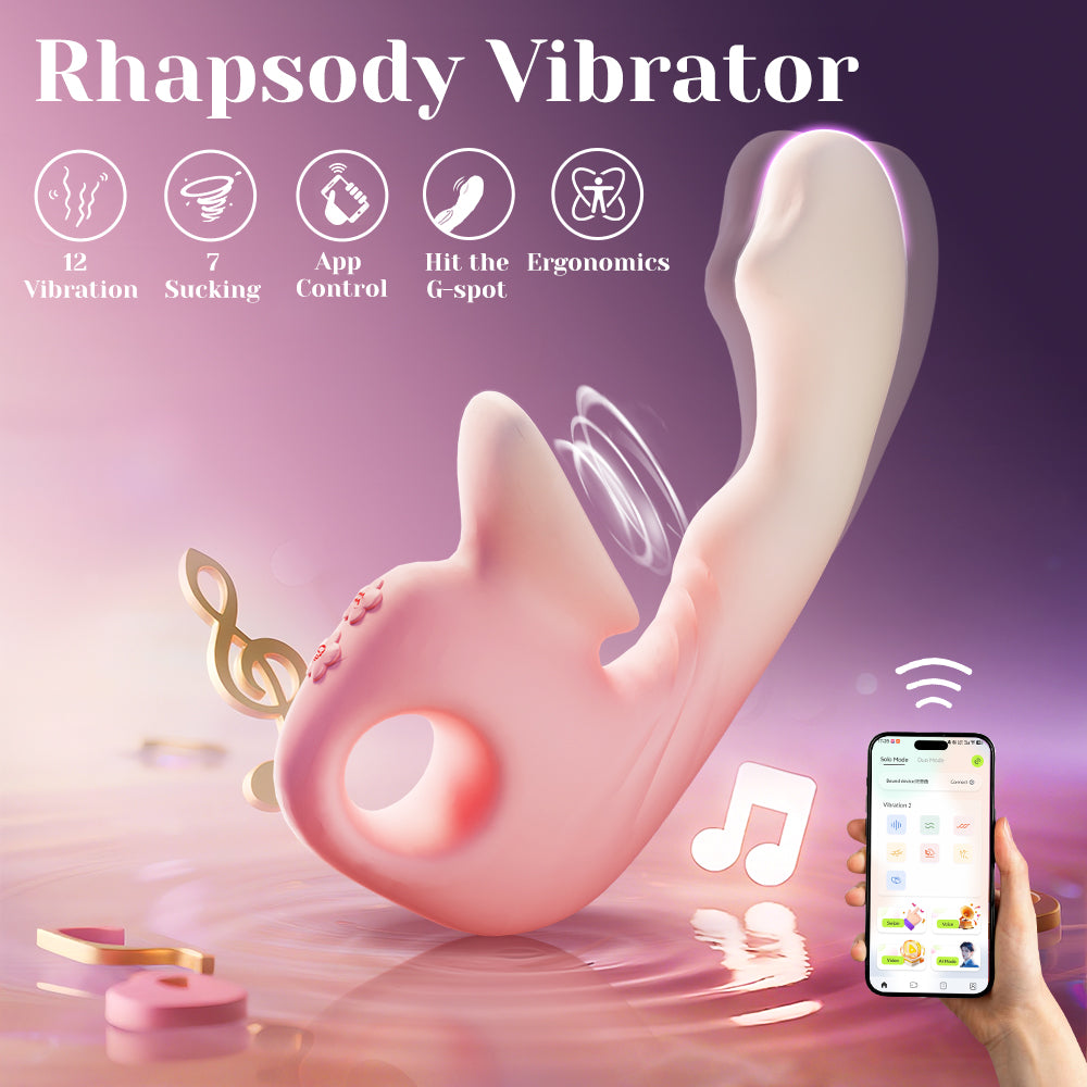 Fantasia Clit Sucking & G-Spot Vibrator App-Controlled