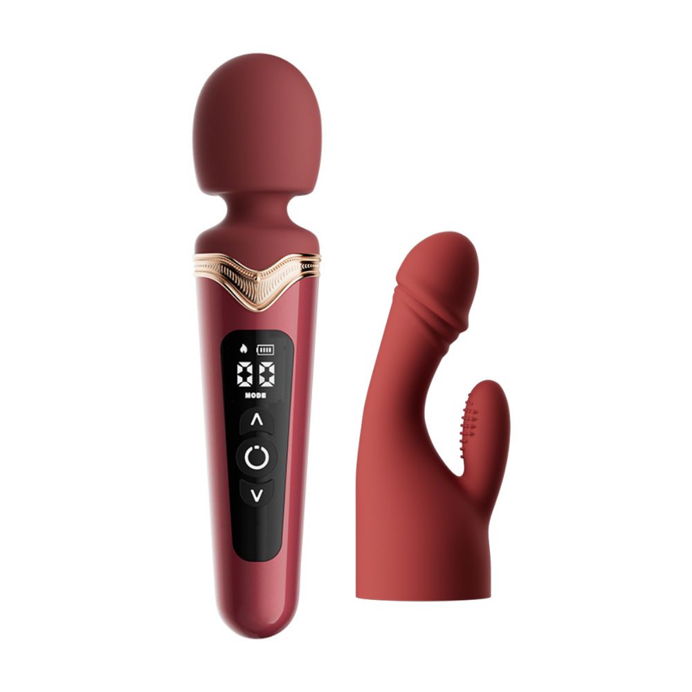 Jiuuy Grace Clit Heating AV Wand Vibrator