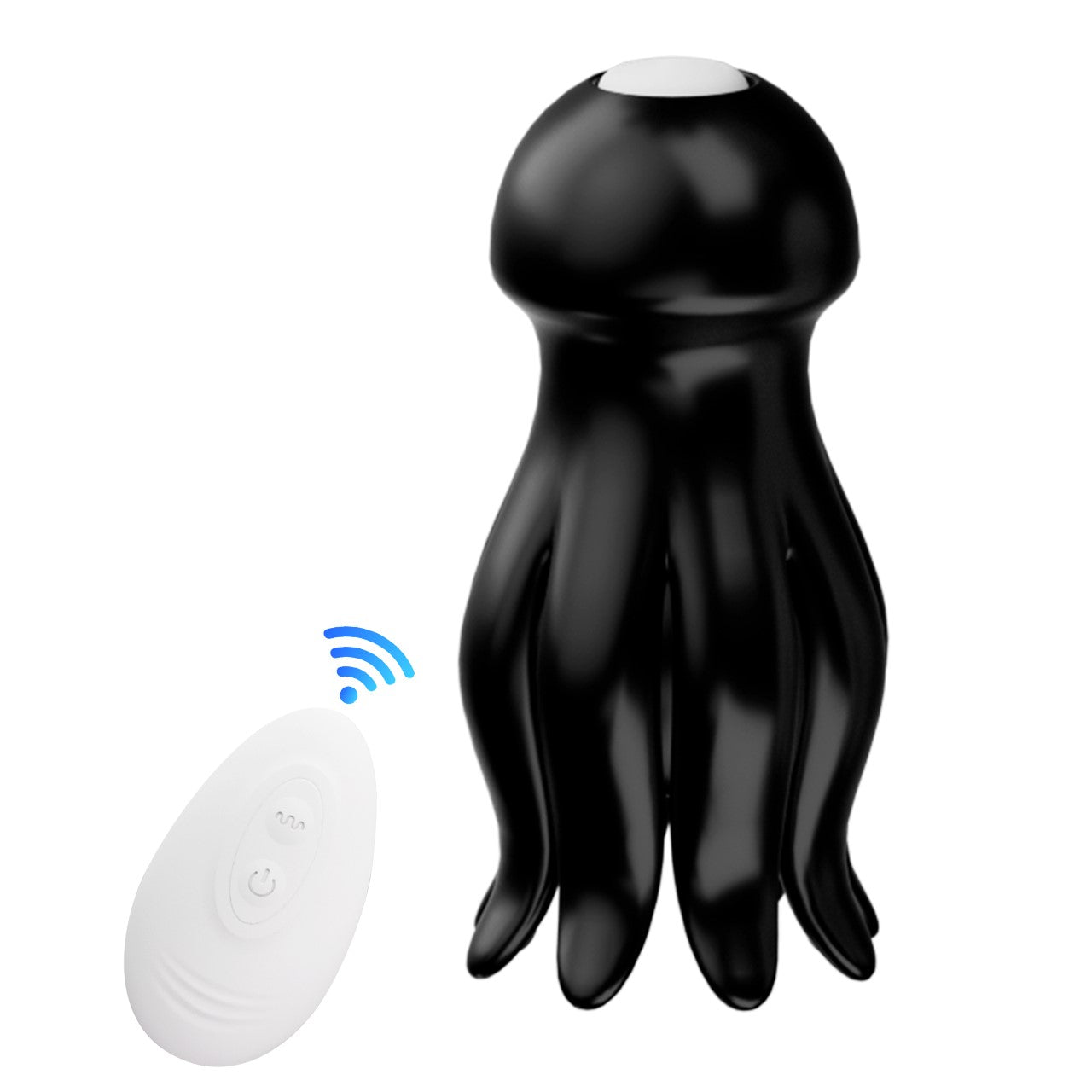 Jiuuy Octopus Glans Training Vibrating Masturbator Remote Controlled