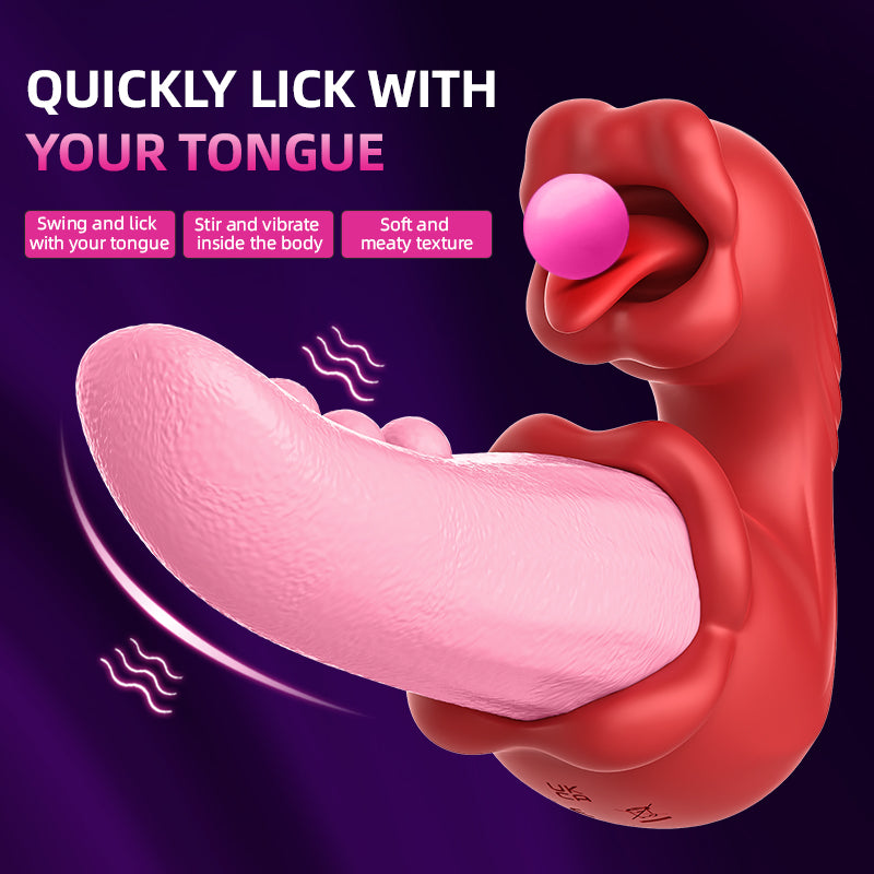 Oronova OpalSway 5.0 Licking & Swinging G-Spot Rose Vibrator