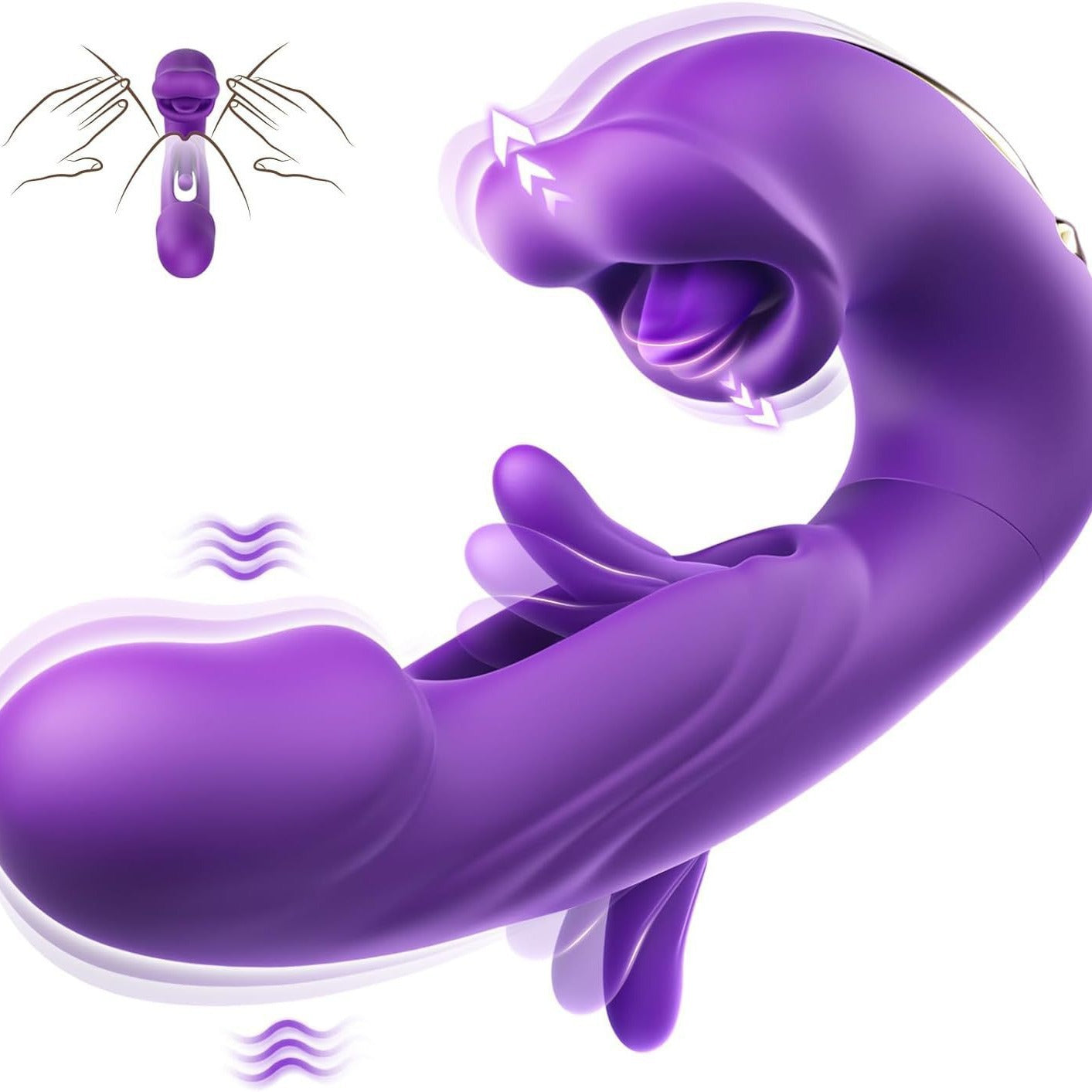 Oronova XDragon Clit Licking & G-Spot Slapping Vibrator