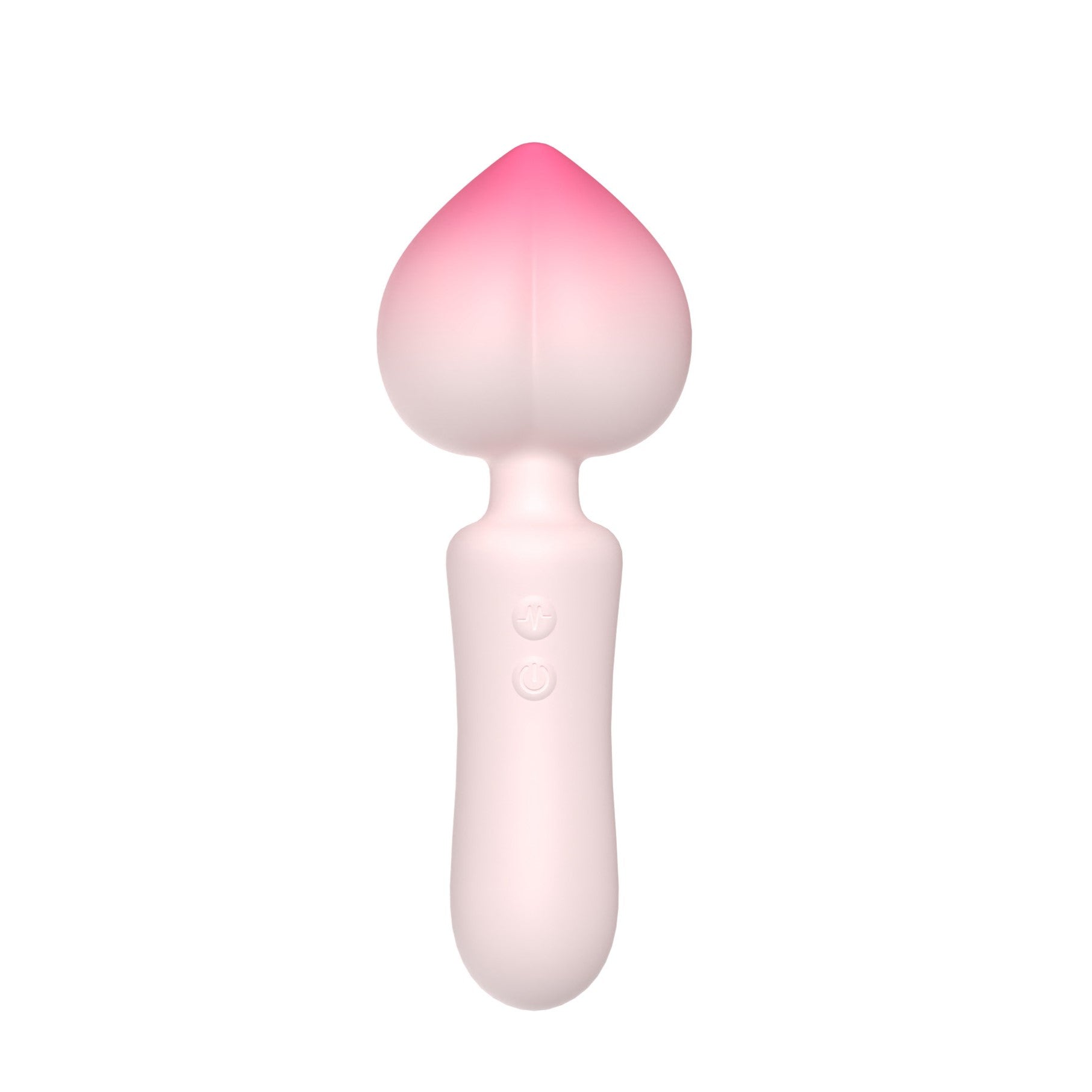 Peach Clitoral Mini AV Wand Vibrator