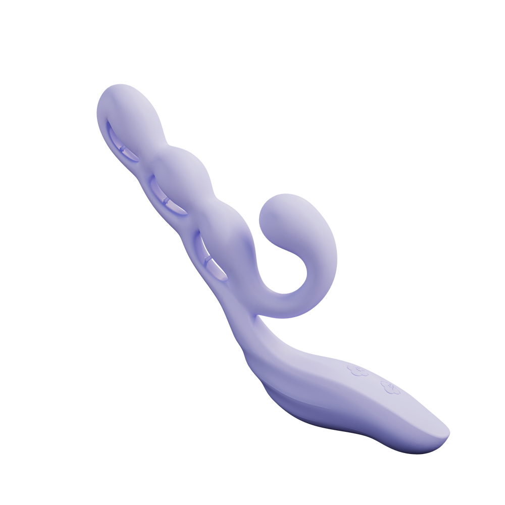 Purple Grape Flexible Clit & G-Spot Vibrator App-Controlled