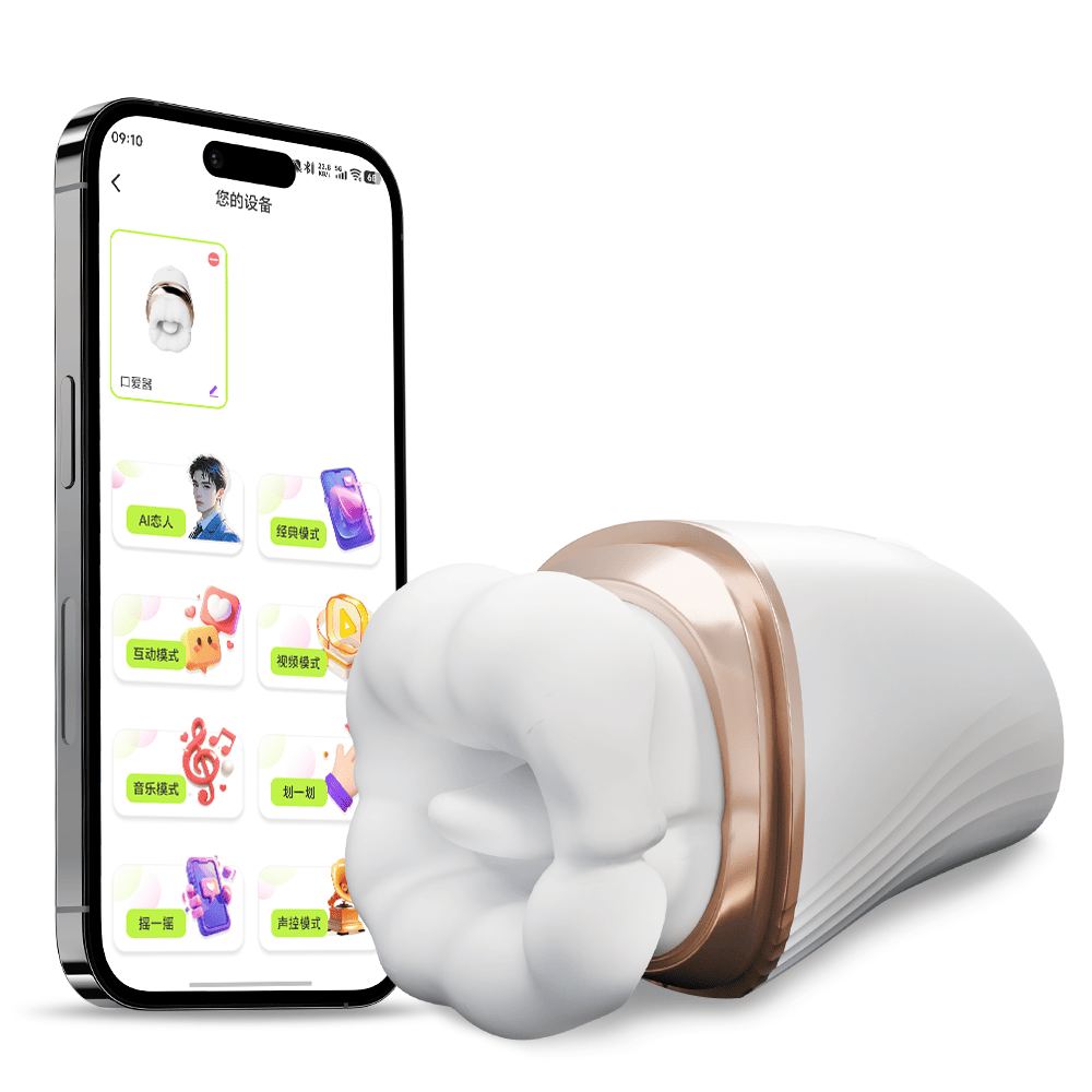Silver Tongue Clit Sucking & Licking Mouth Vibrator App-Controlled