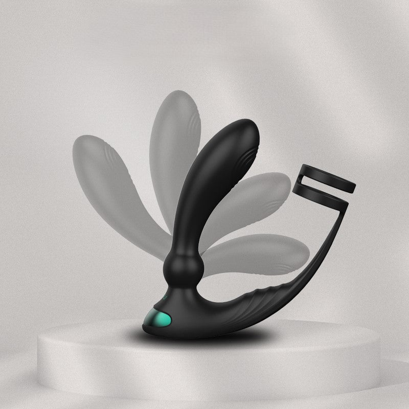 UEKOU Whale 2 Plus 前列腺按摩器,带阴茎环,App 控制