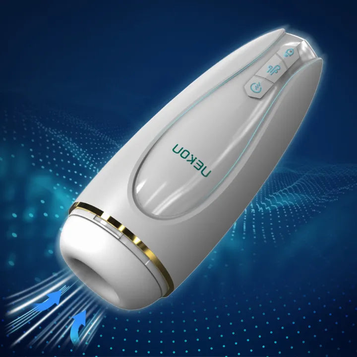 UEKOU Metone Max1 Vibrierender und saugender männlicher Masturbator, App-gesteuert