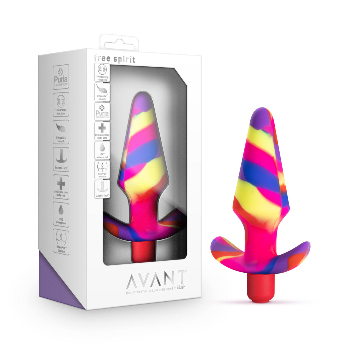 Blush Avant Artisan 5-Inch Vibrating Butt Plug