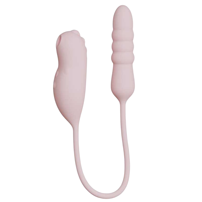 GALAKU Klitoris-Saug- & Stoß-Ei-Vibrator