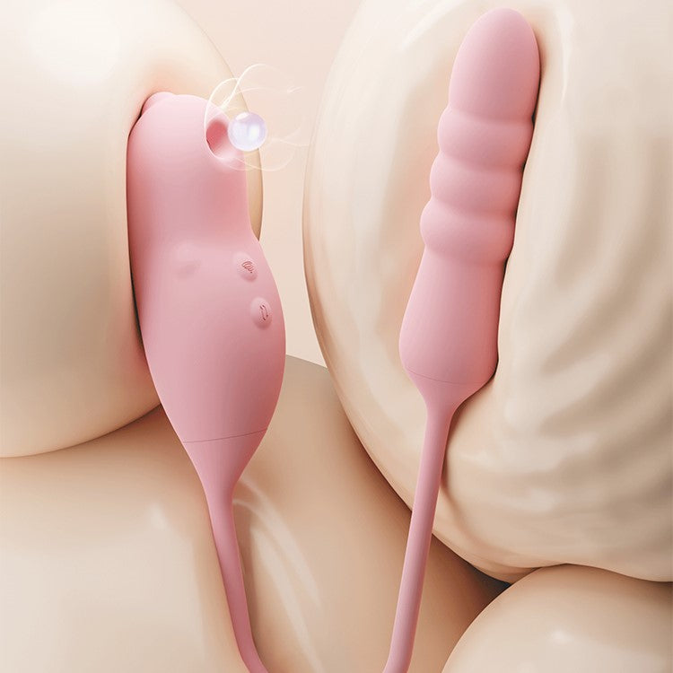 GALAKU Klitoris-Saug- & Stoß-Ei-Vibrator