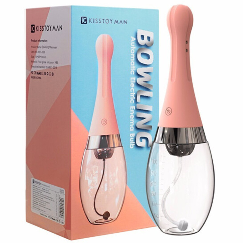 KISSTOY Blowing Automatic Electric Anal Enema Bulb