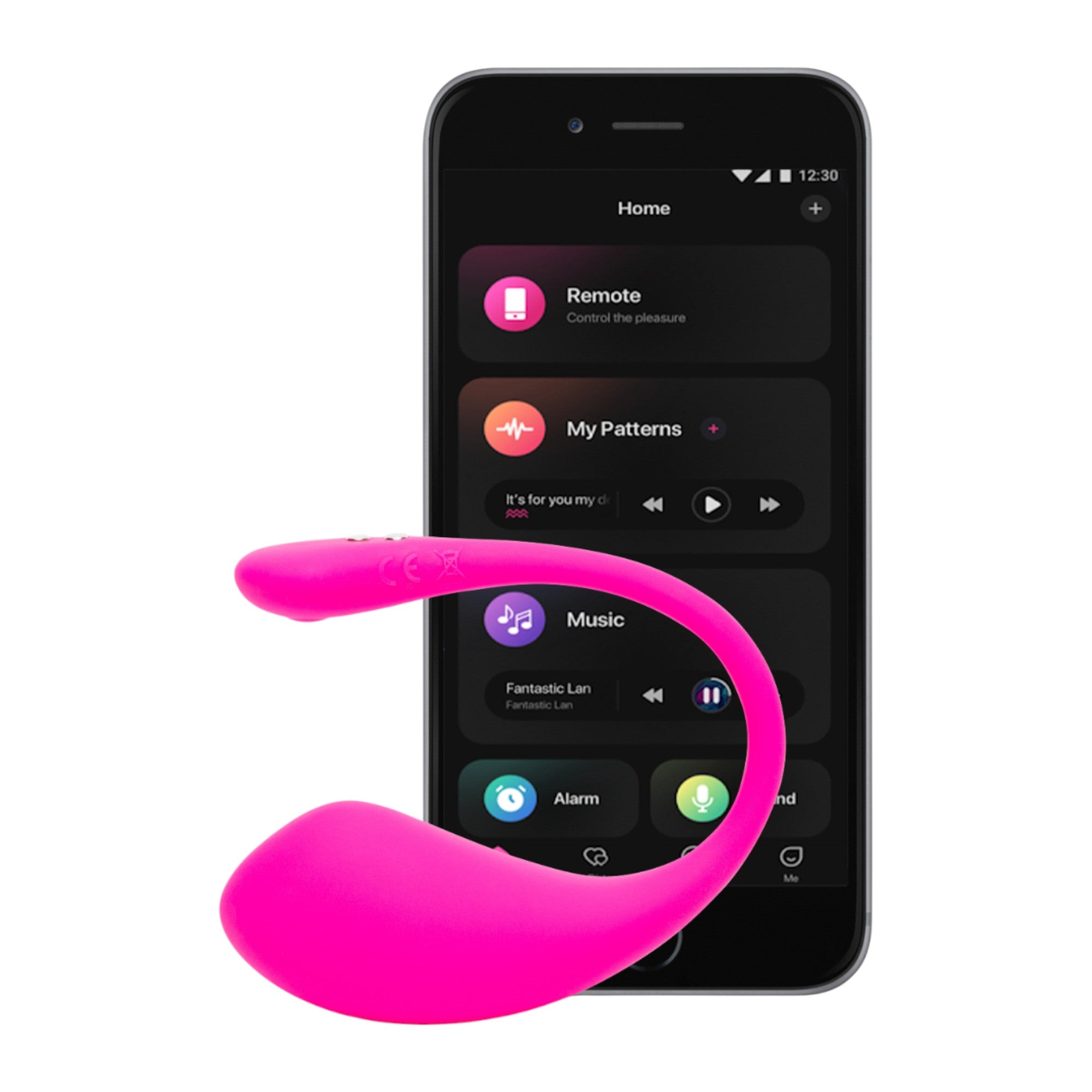 Lovense Lush 3 Tragbares Vibrations-Ei App-gesteuert