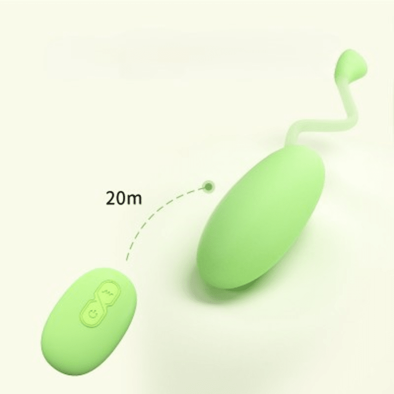 MESANEL Green Bean G-Spot Vibrating Egg Remote Controlled