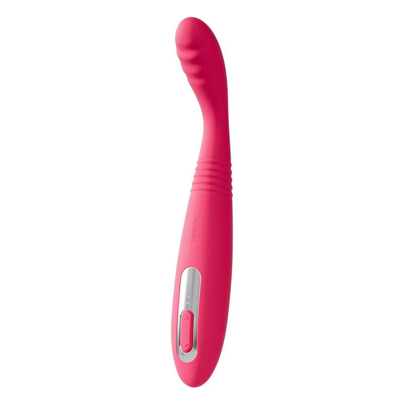 SVAKOM Cici 2 Flexible Ribbed Slim Thrusting G-Spot Vibrator