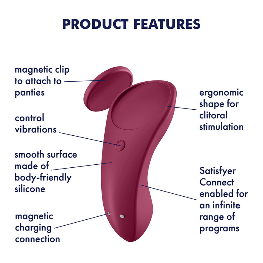 Satisfyer Sexy Secret App-Controlled.