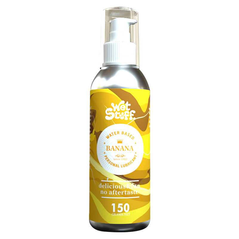 Wet Stuff Banana Essbares Gleitmittel auf Wasserbasis 150 g