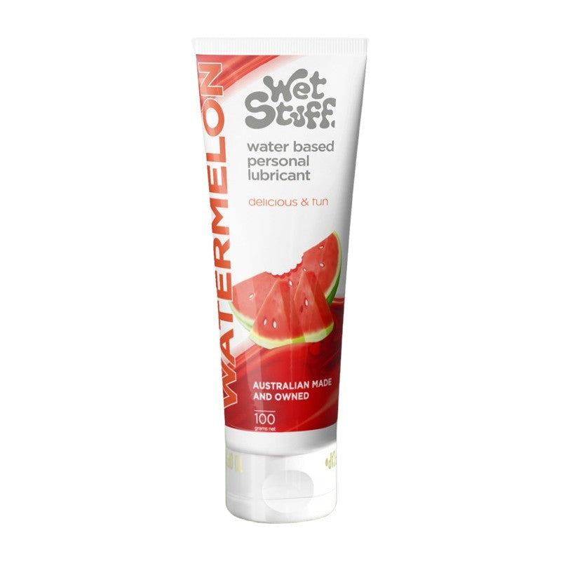 Wet Stuff Watermelon – essbares Gleitmittel auf Wasserbasis, 100 g