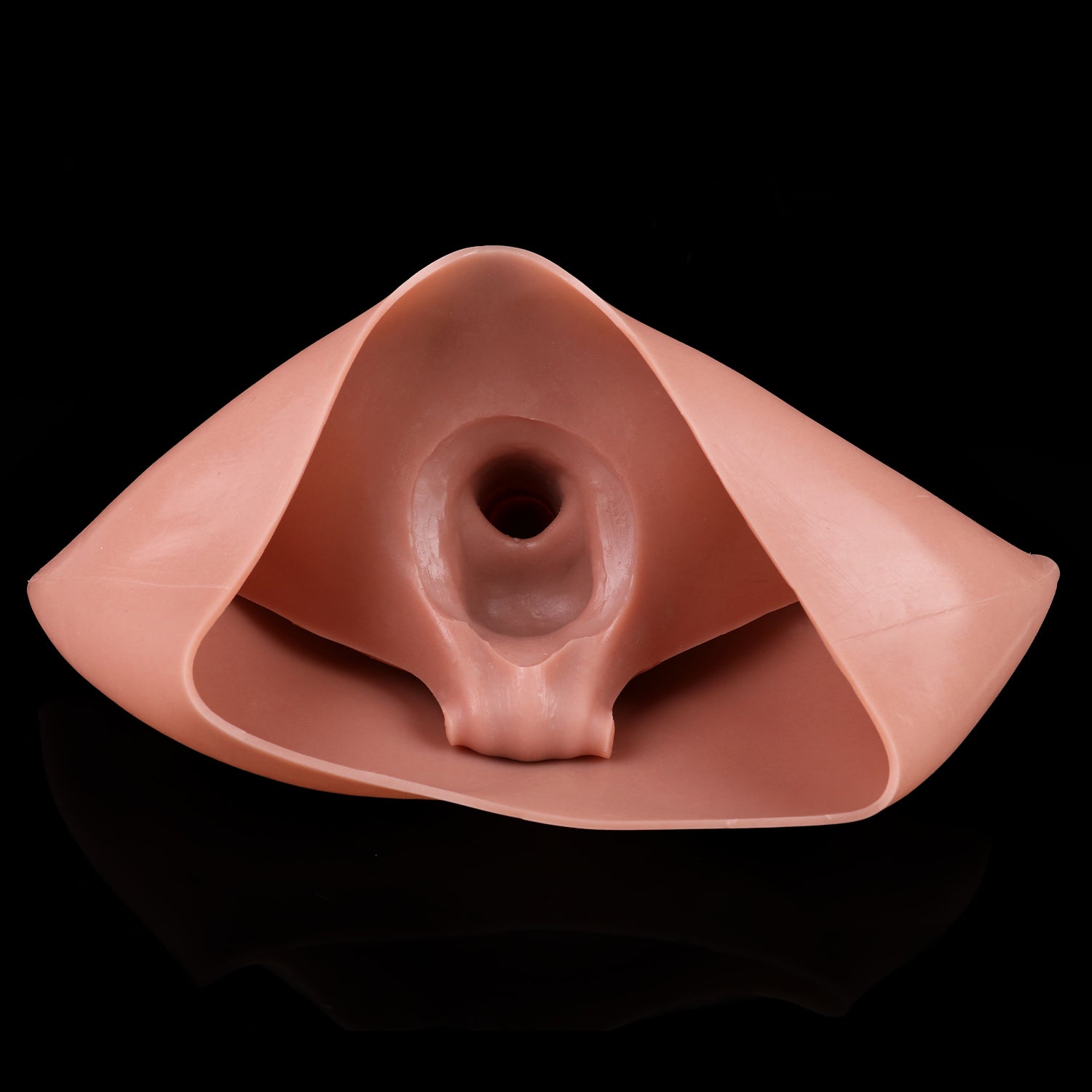 Realistischer Perlen-Hohldildo Strap-on Panty 15 cm