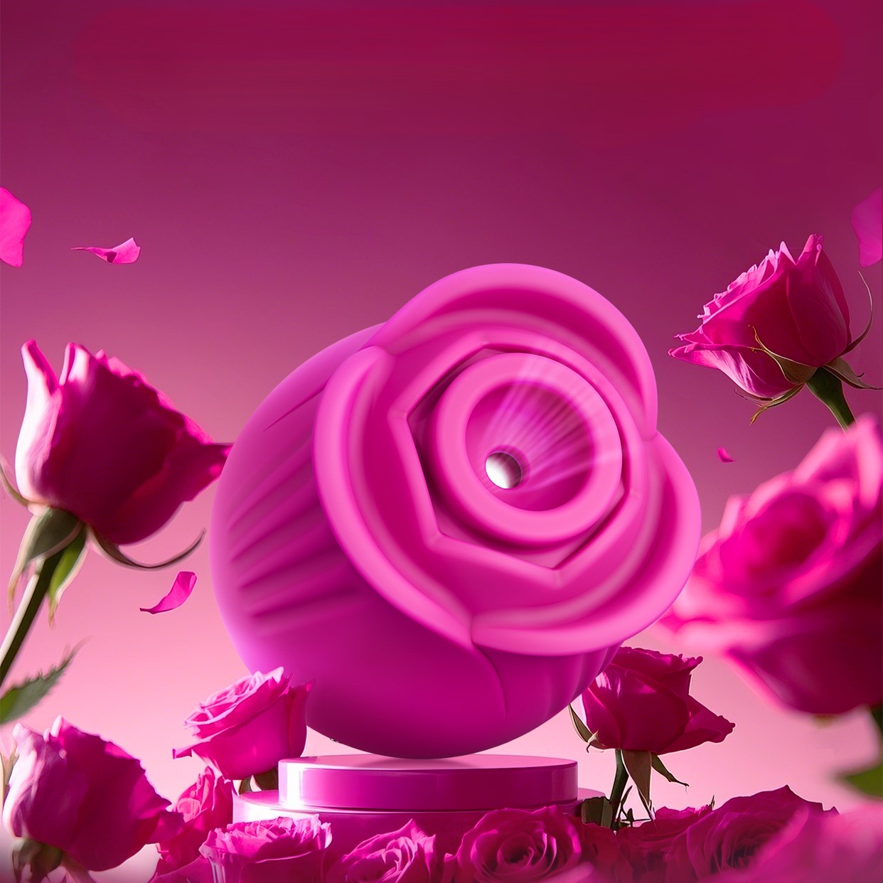 Blush Original Rose 空气波阴蒂吸吮震动器