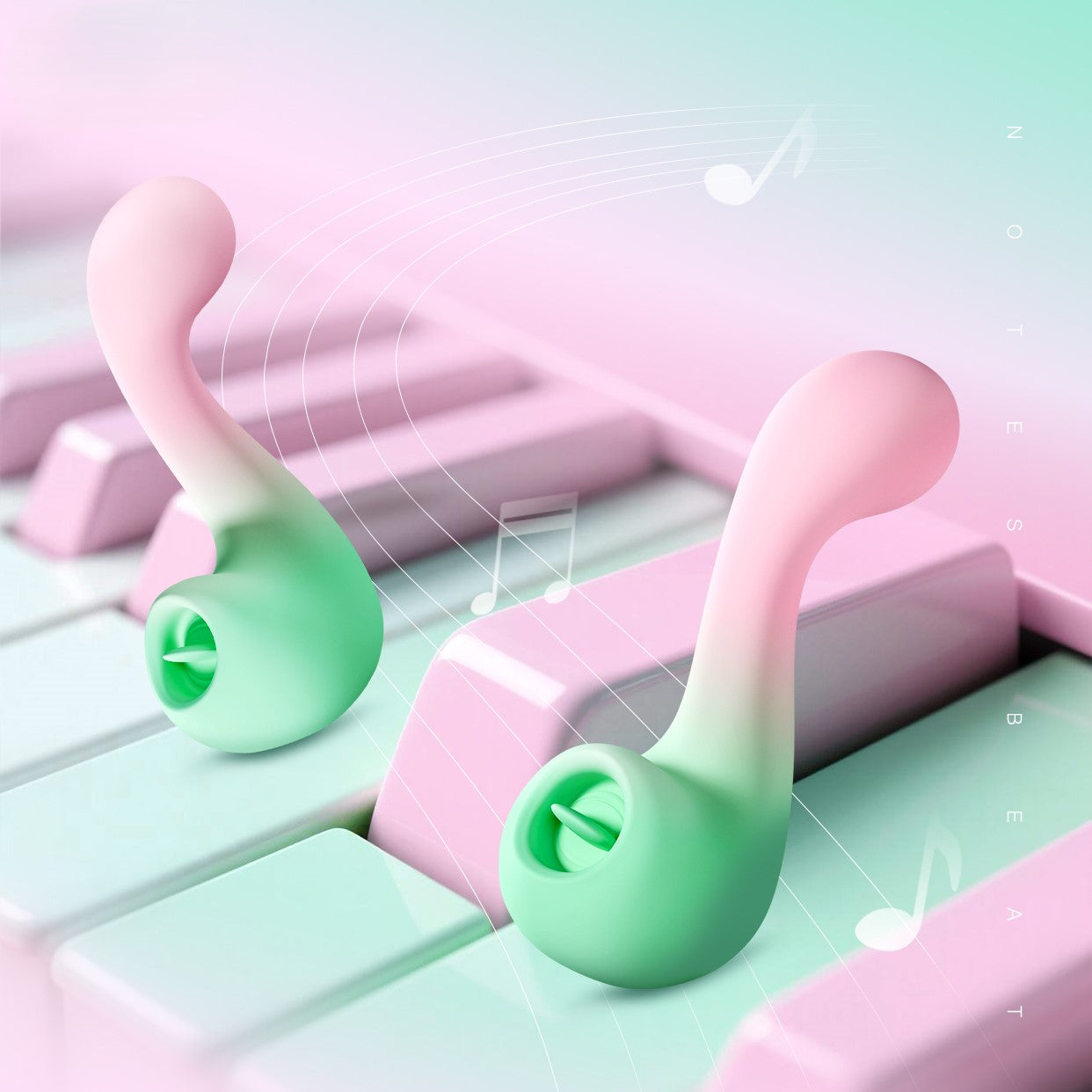 Blush Melody 双效阴蒂舔舐和 G 点震动棒
