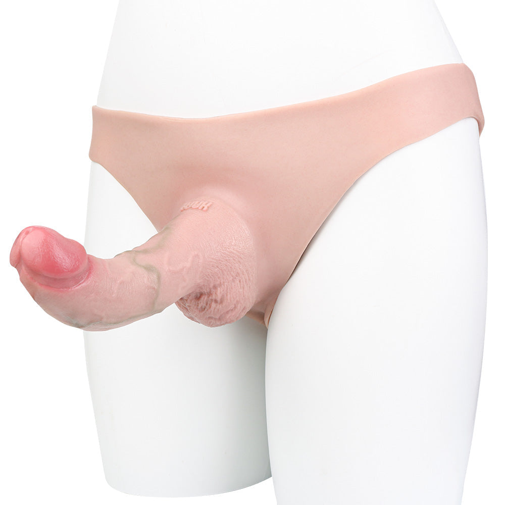 David Realistischer Hohl-Dildo Strap-On Slip 15 cm