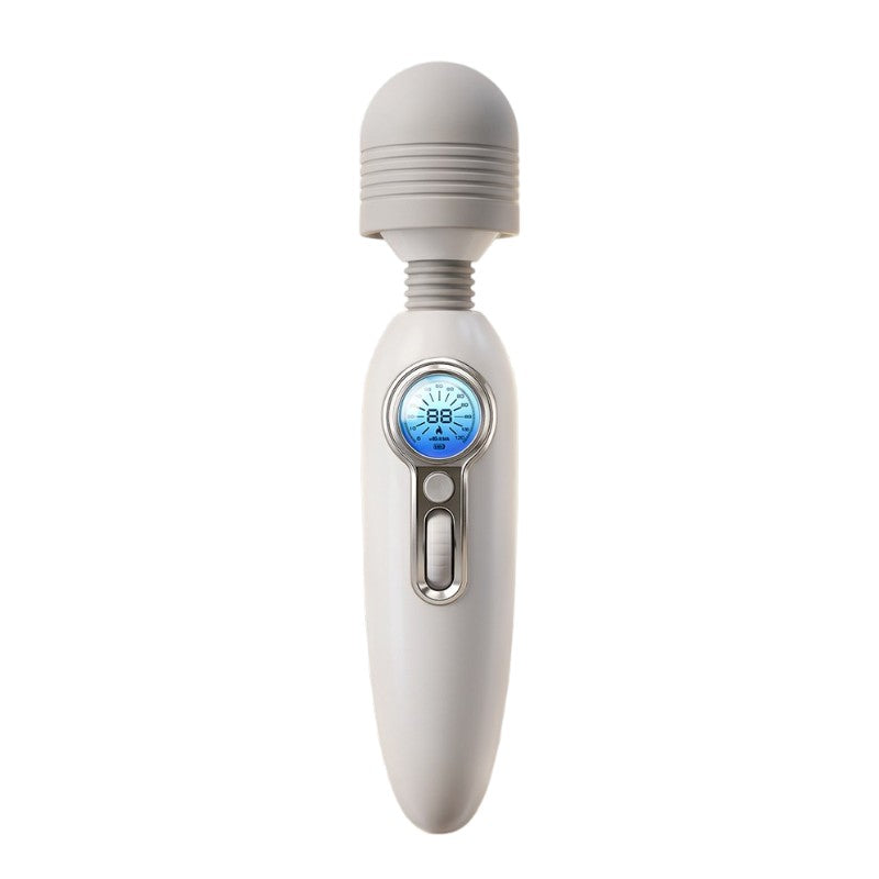 GALAKU Eva Flexible Heating AV Wand Vibrator with LED Screen
