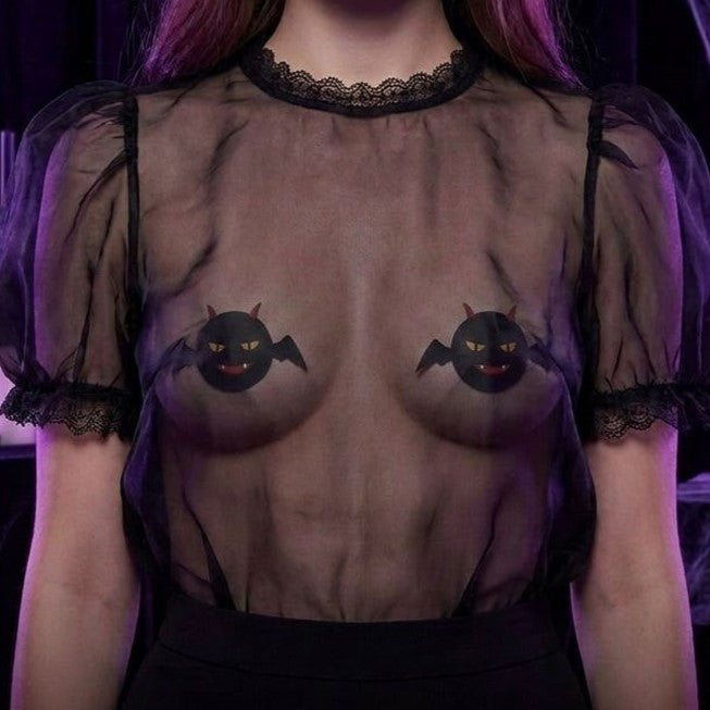 Halloween Little Devil Disposable Nipple Covers