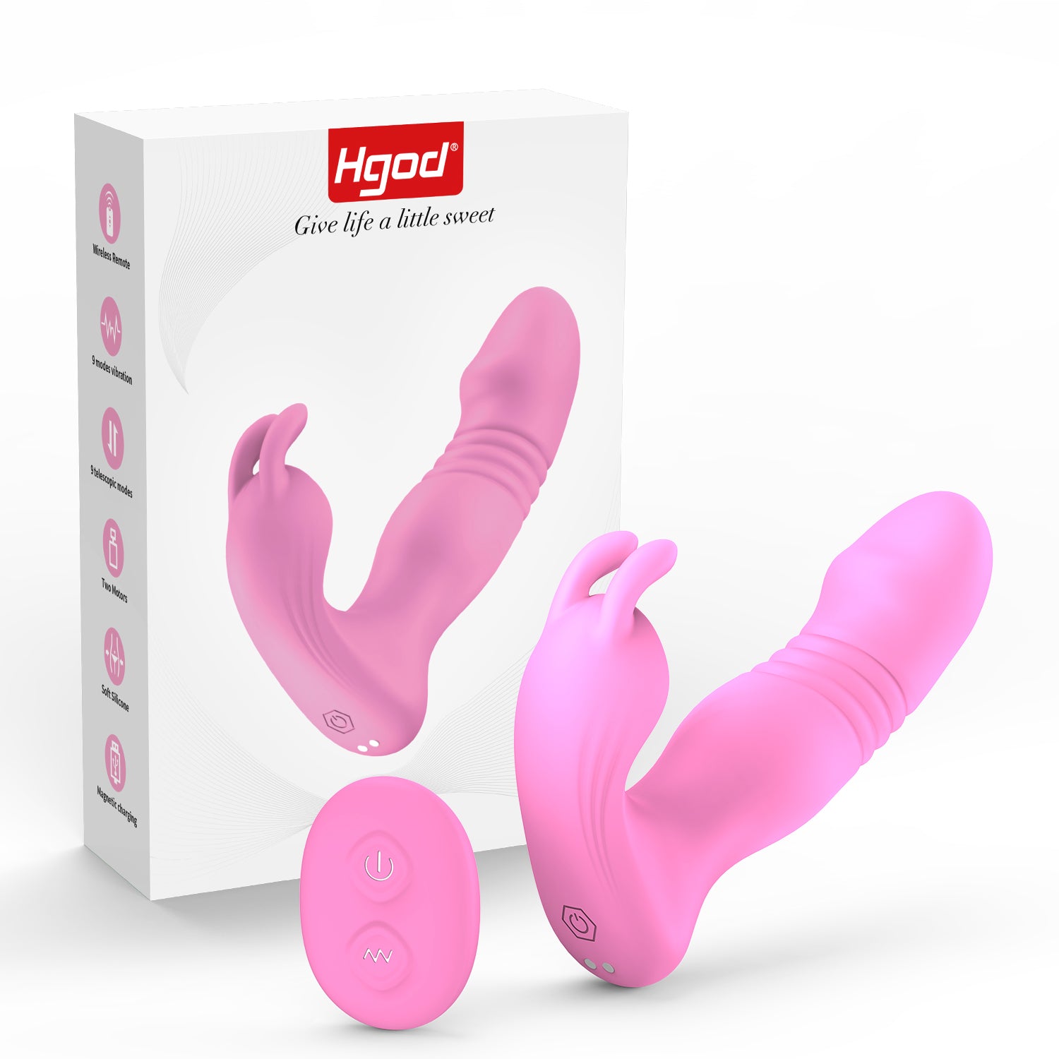 Hgod Wearable G-Spot Thrusting Vibrator App & Remote Controlled