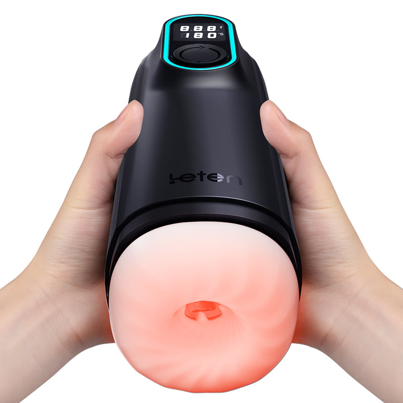 Leten ブラックホール Pro 吸引＆スラスト 男性用マスターベーター