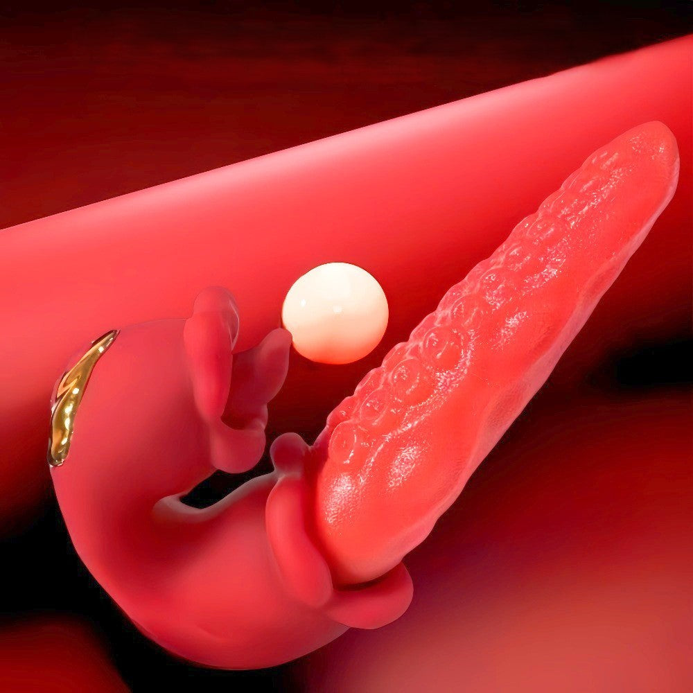 Oronova OpalSway leckender und rotierender G-Punkt-Rosenvibrator
