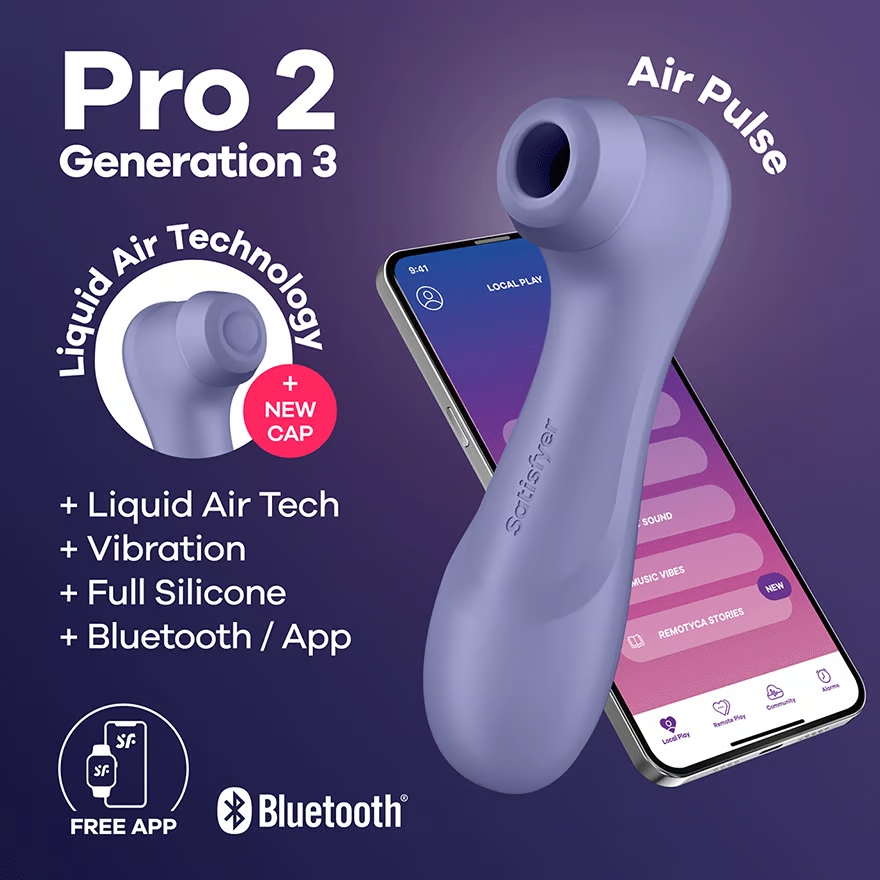 Satisfyer Pro 2 Generation 3 Bluetooth/App.