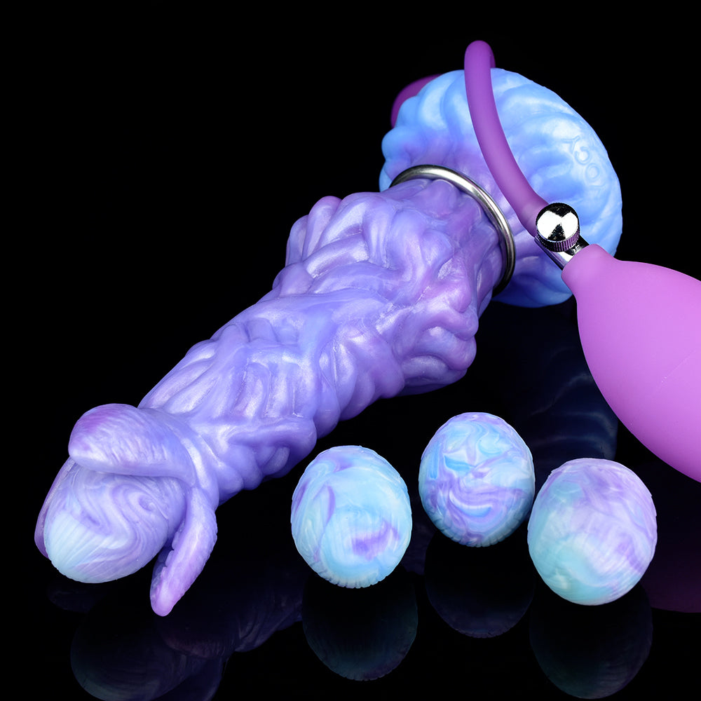Tausend Augen Dämonen-Eierleger-Dildo 22,8 cm