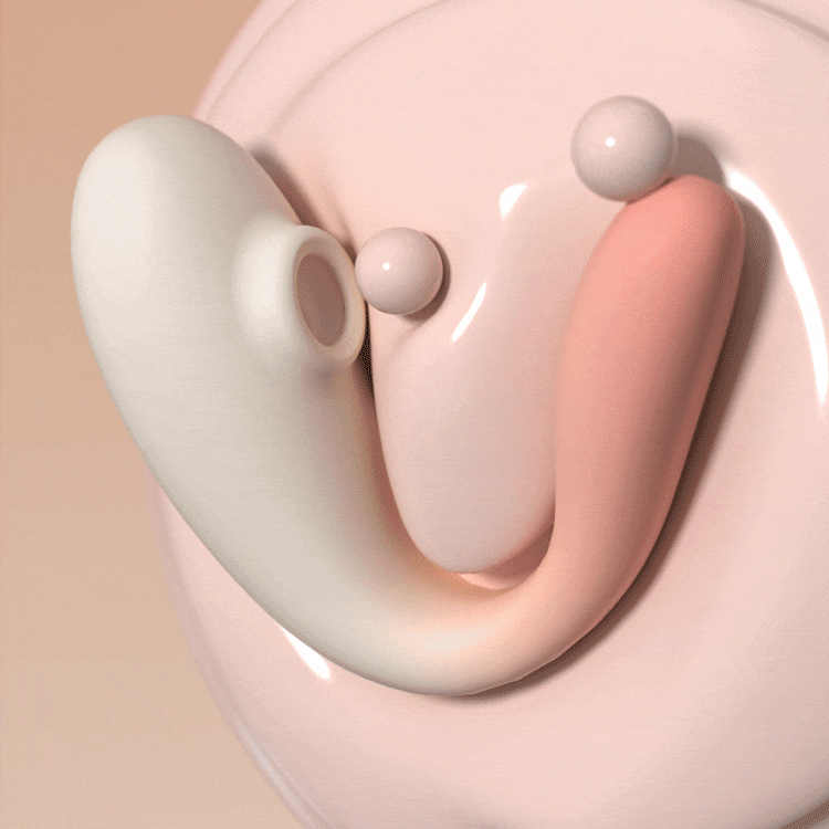 WOWYES A8 Klitoris-Saug-Wearable-Eier-Vibrator App-gesteuert